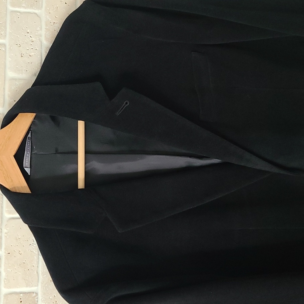 Gap Men's Black Velvet Suit Jacket (Sz M)
